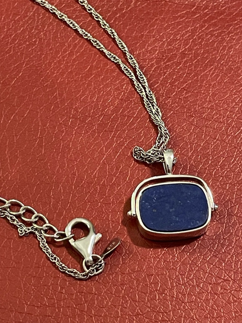 Sterling Silver Flip Necklace
